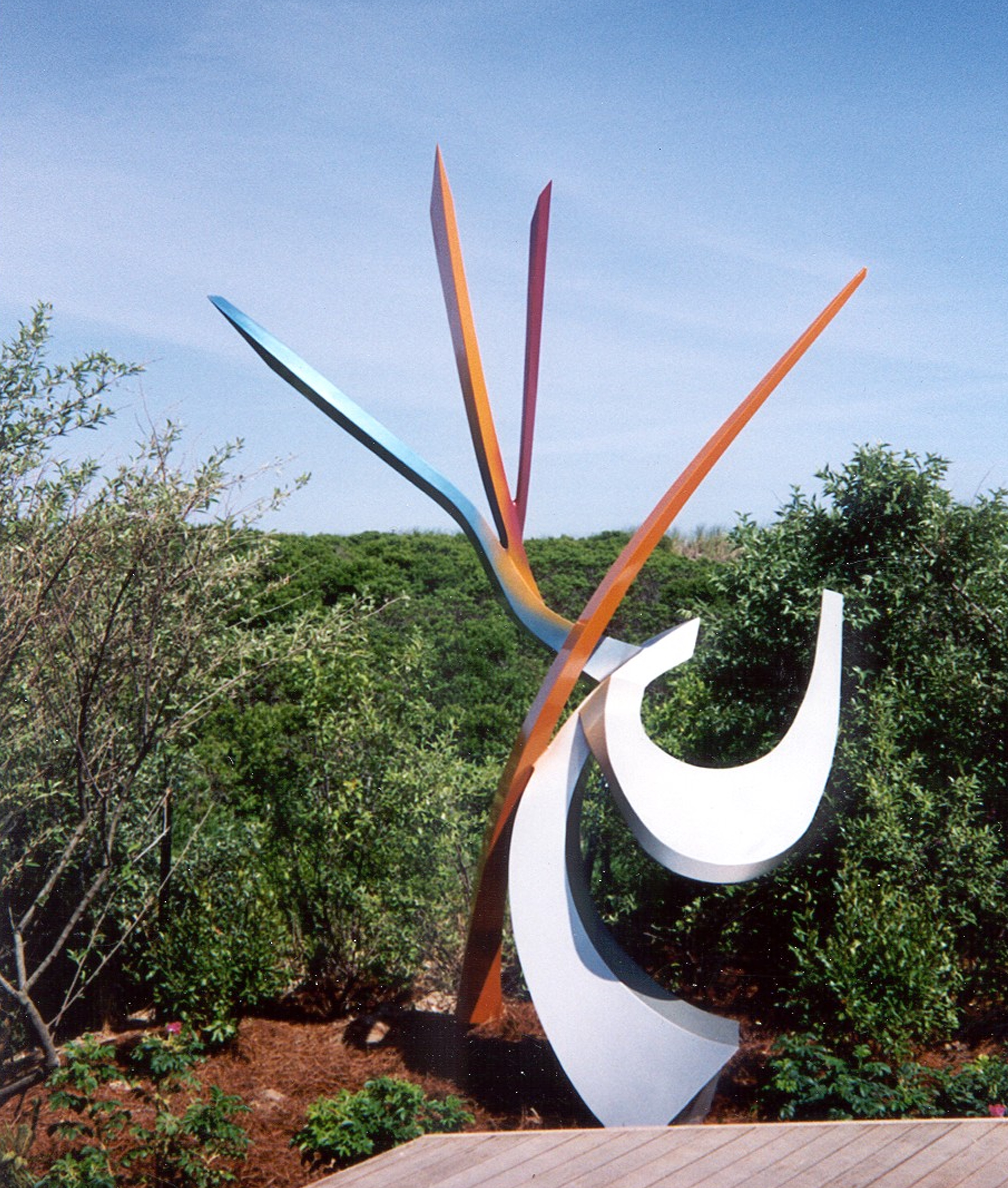 Bird of Paradise sculpture by Stephen Solomon