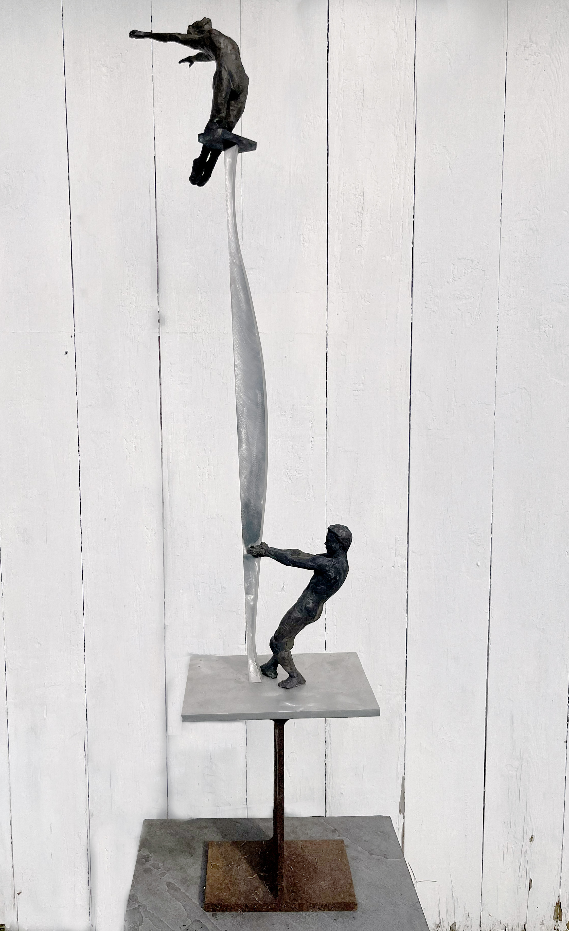 The Lift sculpture by Stephen Solomon